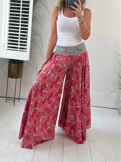 Loose Big Hem Leisure Holiday Skirt For Women