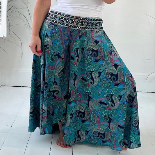 Loose Big Hem Leisure Holiday Skirt For Women